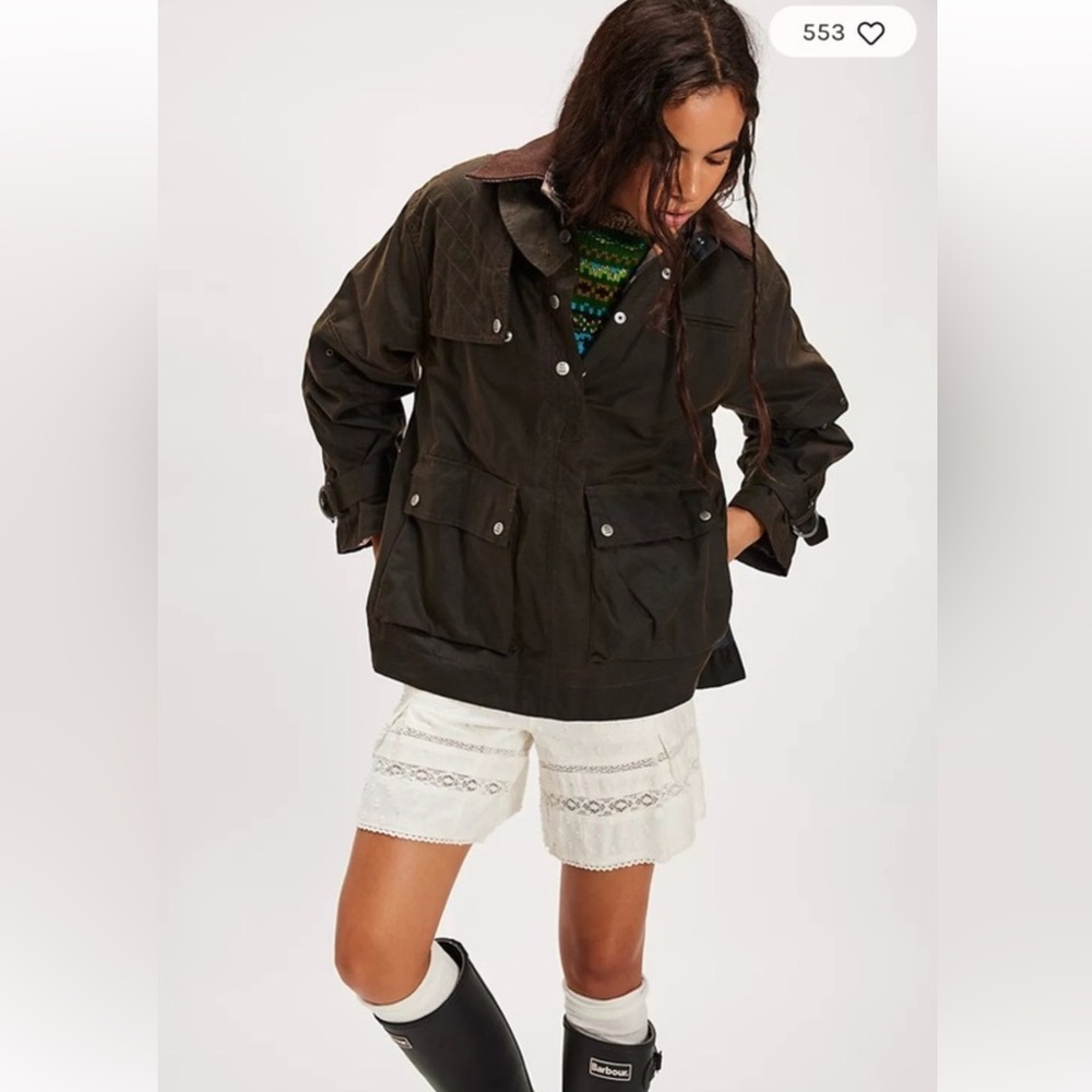 NWT We The Free Headliner Wax Pullover coat jacket FREE PEOPLE size XS
